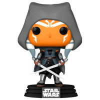 Figurina Star Wars Mandalorian - Ahsoka Tano Hooded, inaltime 9 cm