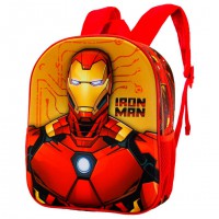 Ghiozdan copii Marvel Avengers - Iron Man, design 3D, dimensiuni 32 x 25 x 9 cm