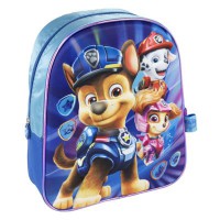 Ghiozdan copii Paw Patrol, design 3D, forma rotunjita, inaltime 31 cm