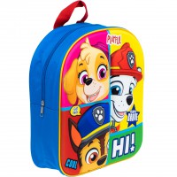 Ghiozdan copii Paw Patrol - HI, design 3D multicolor, inaltime 30 cm