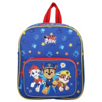 Ghiozdan copii Paw Patrol - Team Paw, albastru, inaltime 28 cm