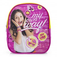 Ghiozdan copii Soy Luna, multicolor, inaltime 24 cm