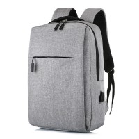 Ghiozdan laptop gri, port USB, 40 x 25 x 10 cm Ghiozdan laptop gri, port USB, 40 x 25 x 10 cm