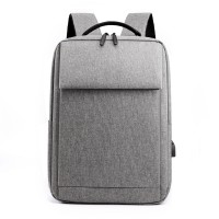 Ghiozdan laptop, port USB, 40 x 28 x 14 cm, gri Ghiozdan laptop, port USB, 40 x 28 x 14 cm, gri