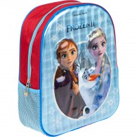 Ghiozdan prescolari Disney - Frozen 2 - Anna, Elsa si Olaf, design 3D, 32 x 25 x 9 cm