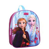 Ghiozdan prescolari Disney - Frozen 2 - Anna si Elsa, design 3D, 32 x 26 x 9 cm