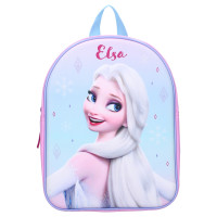 Ghiozdan prescolari Disney Frozen 2 Elsa, design 3D, 29 x 21 x 8 cm