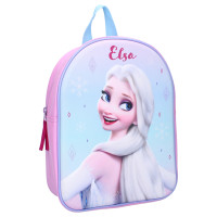 Ghiozdan prescolari Disney Frozen 2 Elsa, design 3D, 29 x 21 x 8 cm