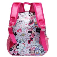 Ghiozdan prescolari Disney - Minnie Mouse cea vesela, design 3D, inaltime 31 cm