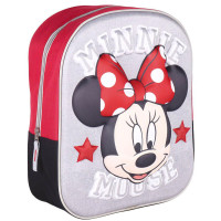 Ghiozdan prescolari Disney - Minnie Mouse, design 3D, 31 x 25 x 9 cm