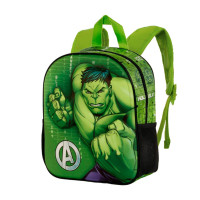 Ghiozdan prescolari Marvel Avengers - Hulk, design 3D, 31 x 26 x 11 cm