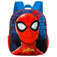 Ghiozdan prescolari Marvel Avengers - Spider-Man, design 3D multicolor, 30 x 25 x 9 cm, model 2