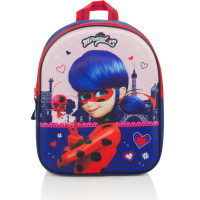 Ghiozdan prescolari Miraculous Ladybug, design 3D, 32 x 25 x 8 cm