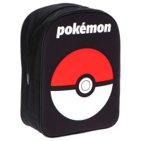 Ghiozdan scoala pentru copii, Pokemon - Poke Ball, design 3D multicolor, 40 x 30 x 13 cm