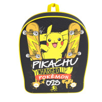 Ghiozdan scoala prescolari, Pokemon - Pikachu, multicolor, 30 x 22 x 8 cm