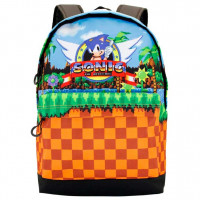 Ghiozdan scoala Sonic The Hedgehog, design multicolor, 42 x 27 x 13 cm