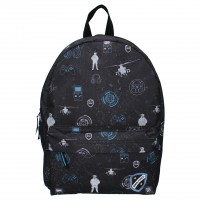 Ghiozdan Skooter - Game Force, multicolor, inaltime 38 cm Ghiozdan Skooter - Game Force, multicolor, inaltime 38 cm