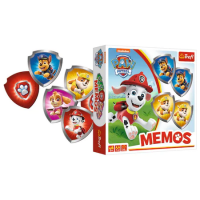 Joc de memorie Paw Patrol pentru copii, 2 in 1