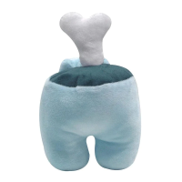 Jucarie de plus Among Us - albastru deschis, inaltime 19 cm