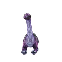 Jucarie de plus Colectia de Dinozauri - Diplodocus, multicolor, inaltime 21 cm