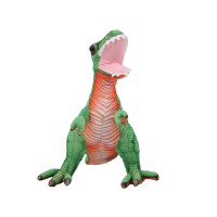 Jucarie de plus Colectia de Dinozauri - T-Rex, multicolor, inaltime 20 cm