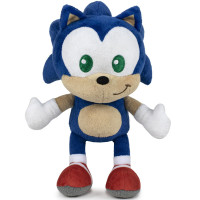 Jucarie de plus colectia Sonic The Hedgehog - Sonic, inaltime 21 cm