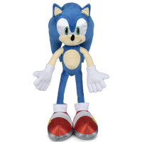 Jucarie de plus colectia Sonic The Hedgehog - Sonic, inaltime 32 cm