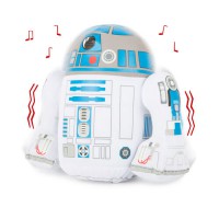 Jucarie de plus interactiva Star Wars - Robotul R2-D2, multicolor, inaltime 24 cm