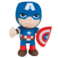 Jucarie de plus Marvel - Captain America, inaltime 30 cm