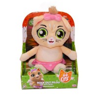 Jucarie de plus muzicala Colectia 44 Cats - Pilou, inaltime 20 cm