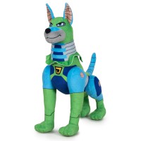 Jucarie de plus Scooby Doo - Dynomutt, multicolor, inaltime 30 cm