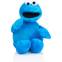 Jucarie de plus Sesame Street - Cookie Monster, albastru, inaltime 25 cm