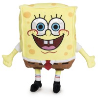 Jucarie de plus, Sponge Bob, galben, inaltime 16 cm