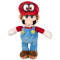 Jucarie de plus Super Mario Bros - Mario, multicolor, inaltime 37 cm