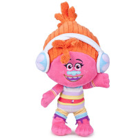 Jucarie de plus, Trolls - DJ Suki, roz - multicolor, inaltime 35 cm