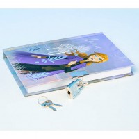 Jurnal copii Disney - Frozen - Anna, inchidere cu lacat, dimensiuni 16 x 11 cm