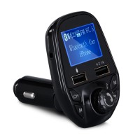Modulator FM, MP3 Player, Handsfree, display LED, Bluetooth 4.0 + EDR, 2 x USB - model 8