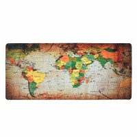 Mouse Pad - Harta lumii 90 x 40 cm - multicolor