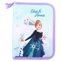 Penar Disney Frozen - Anna si Elsa, echipat, un compartiment, 21 x 15.5 x 3.5 cm