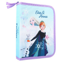 Penar Disney Frozen - Anna si Elsa, echipat, un compartiment, 21 x 15.5 x 3.5 cm