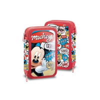 Penar Disney - Mickey Mouse, echipat, 2 compartimente, multicolor, 19.5 x 12.5 x 4 cm
