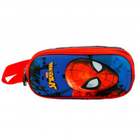 Penar Marvel Avengers - Spider-Man, design 3D multicolor, 2 compartimente, dreptunghiular, multicolor, 22 x 10 x 7 cm, model 2
