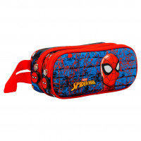 Penar Marvel Avengers - Spider-Man, design 3D multicolor, 2 compartimente, dreptunghiular, multicolor, 22 x 10 x 7 cm, model 3