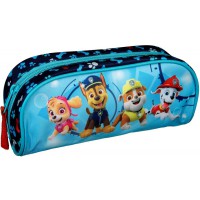 Penar Paw Patrol - Happy Team, neechipat, un compartiment, multicolor, lungime 20 cm, latime 6 cm, inaltime 10 cm