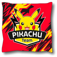 Perna decorativa Pokemon Pikachu Team, 35 x 35 cm