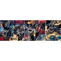 Puzzle DC Comics - Batman, format panorama, 1000 piese, dimensiune 99 x 33 cm