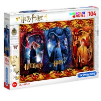 Puzzle Harry Potter - Harry, Ron si Hermione, 104 piese