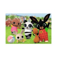 Puzzle maxi Bing, 24 piese, dimensiune 60 x 40 cm