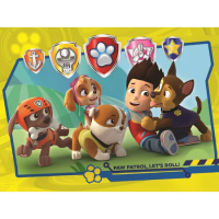 Puzzle Paw Patrol - Ryder si Prietenii, 30 piese, dimensiune 27 x 20 cm