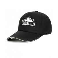 Sapca Fortnite neagra, logo alb